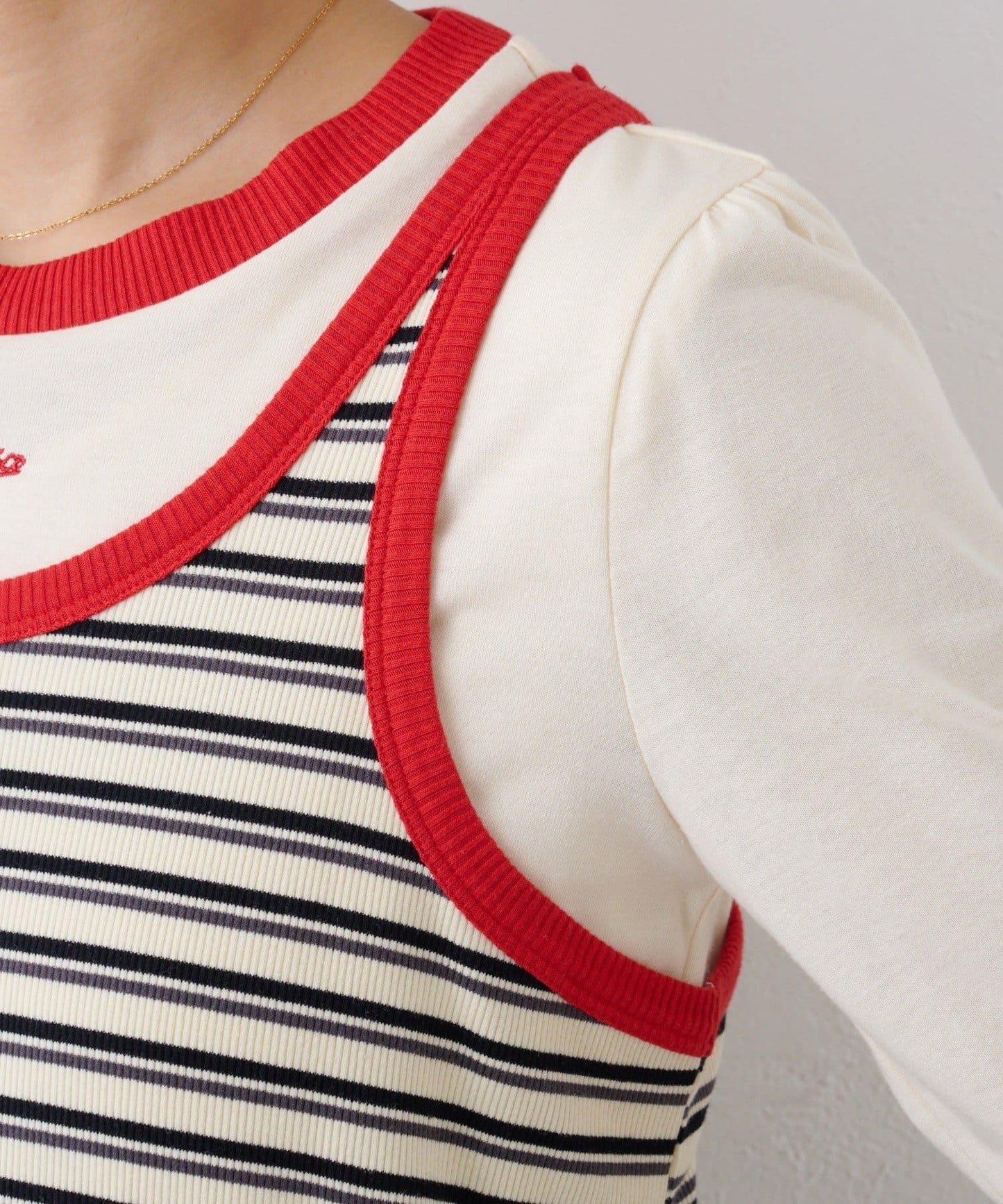 【CIAOPANIC TYPY】帶內搭美式背心連衣裙