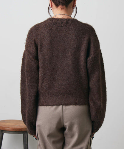 NUNKI標誌提花針織套頭衫