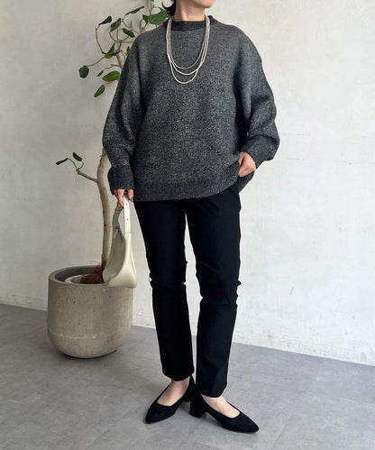 漸變色長款套頭衫