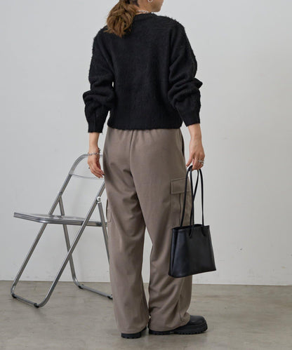 mira標誌提花針織套頭衫