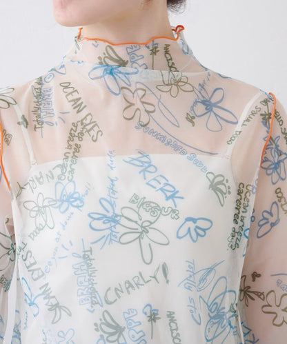 ★【HELLO.SANFRANCISCO/ハローサンフランシスコ】塗鴉圖案藝術上衣