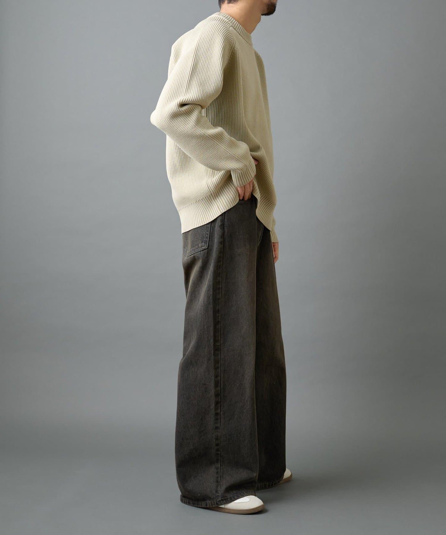 科技針織套頭衫