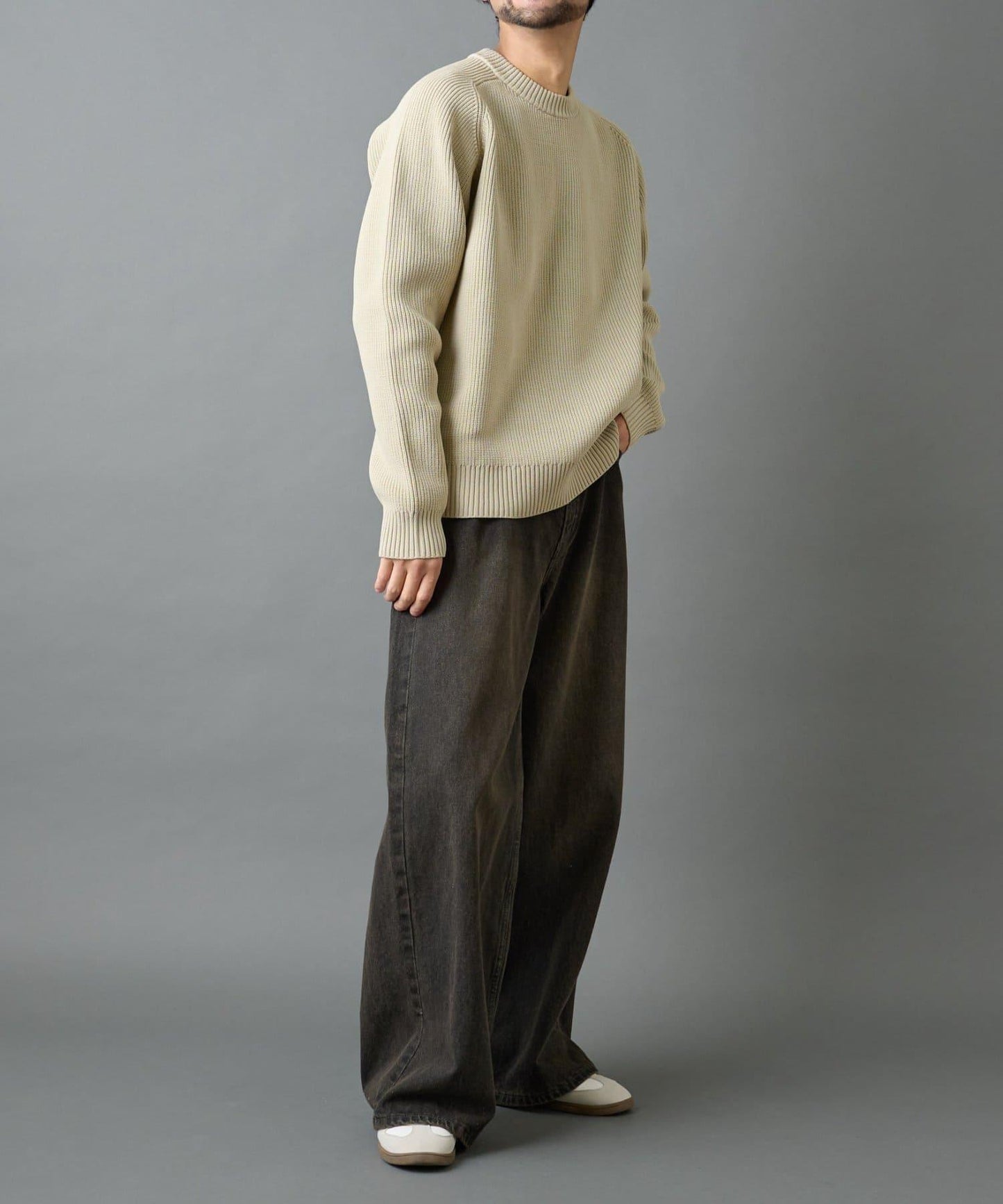 科技針織套頭衫