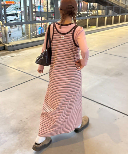 【CIAOPANIC TYPY】帶內搭美式背心連衣裙