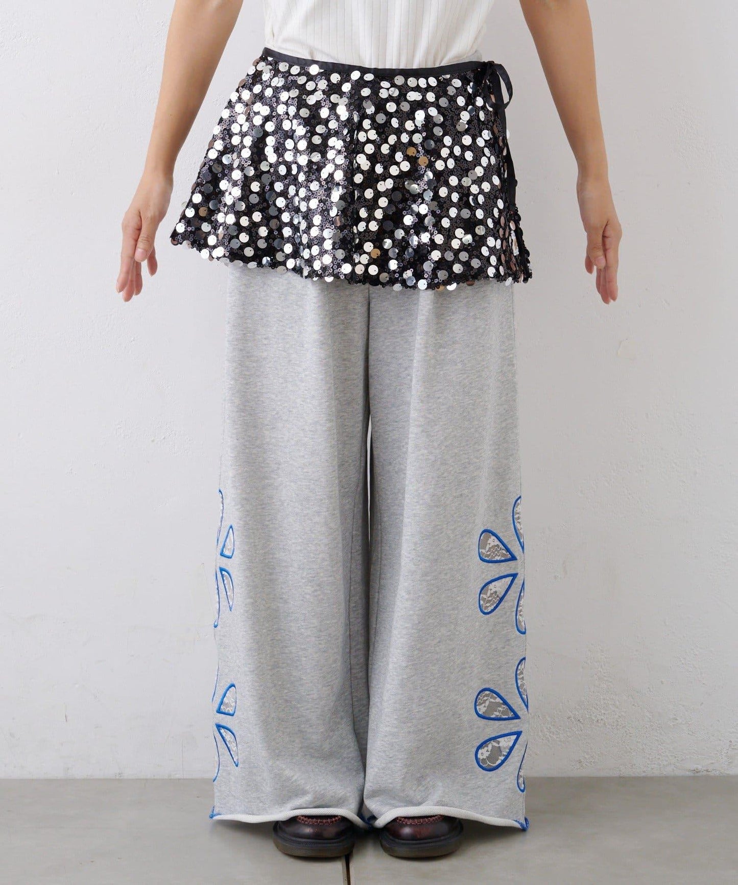 ★【HELLO.SANFRANCISCO/ハローサンフランシスコ】多功能亮片裹身半身裙