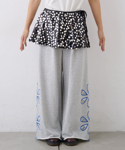 ★【HELLO.SANFRANCISCO/ハローサンフランシスコ】多功能亮片裹身半身裙