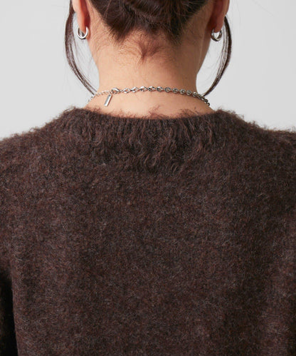 NUNKI標誌提花針織套頭衫