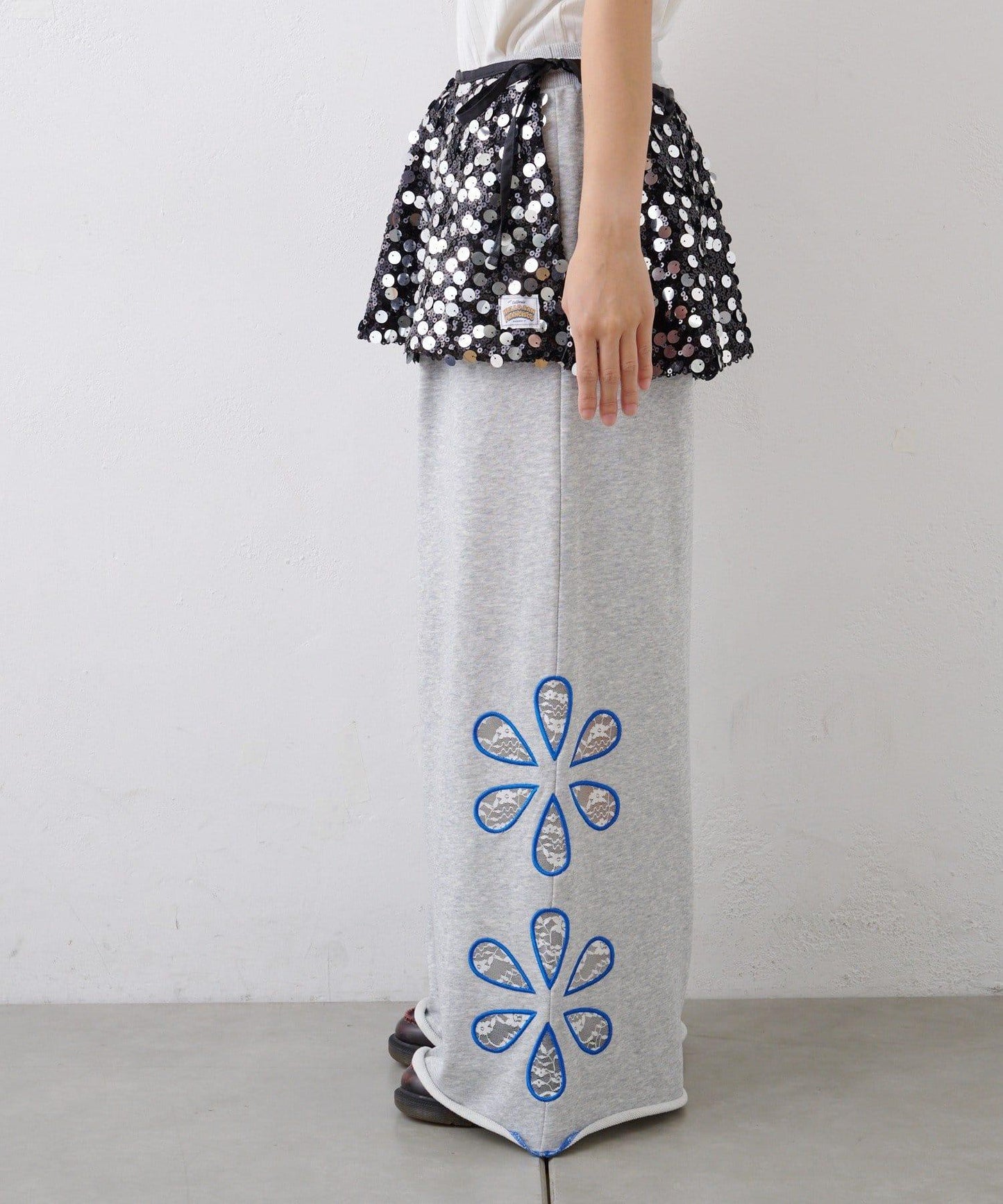 ★【HELLO.SANFRANCISCO/ハローサンフランシスコ】多功能亮片裹身半身裙