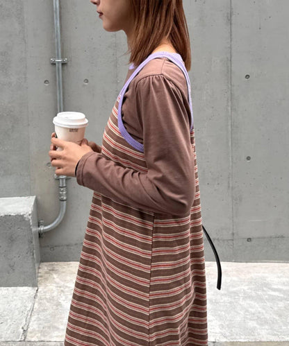 【CIAOPANIC TYPY】帶內搭美式背心連衣裙