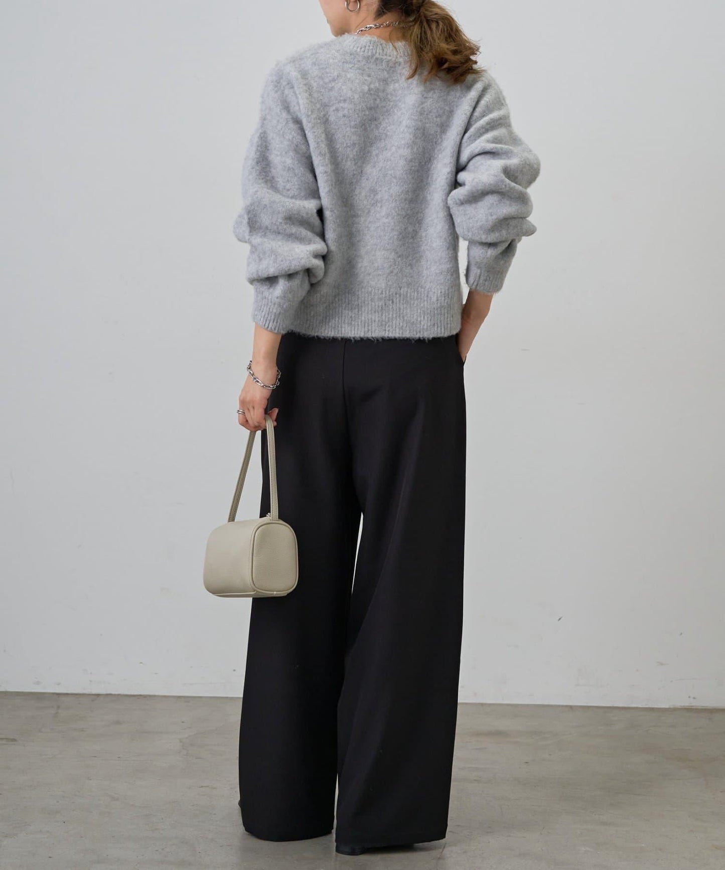 NUNKI標誌提花針織套頭衫