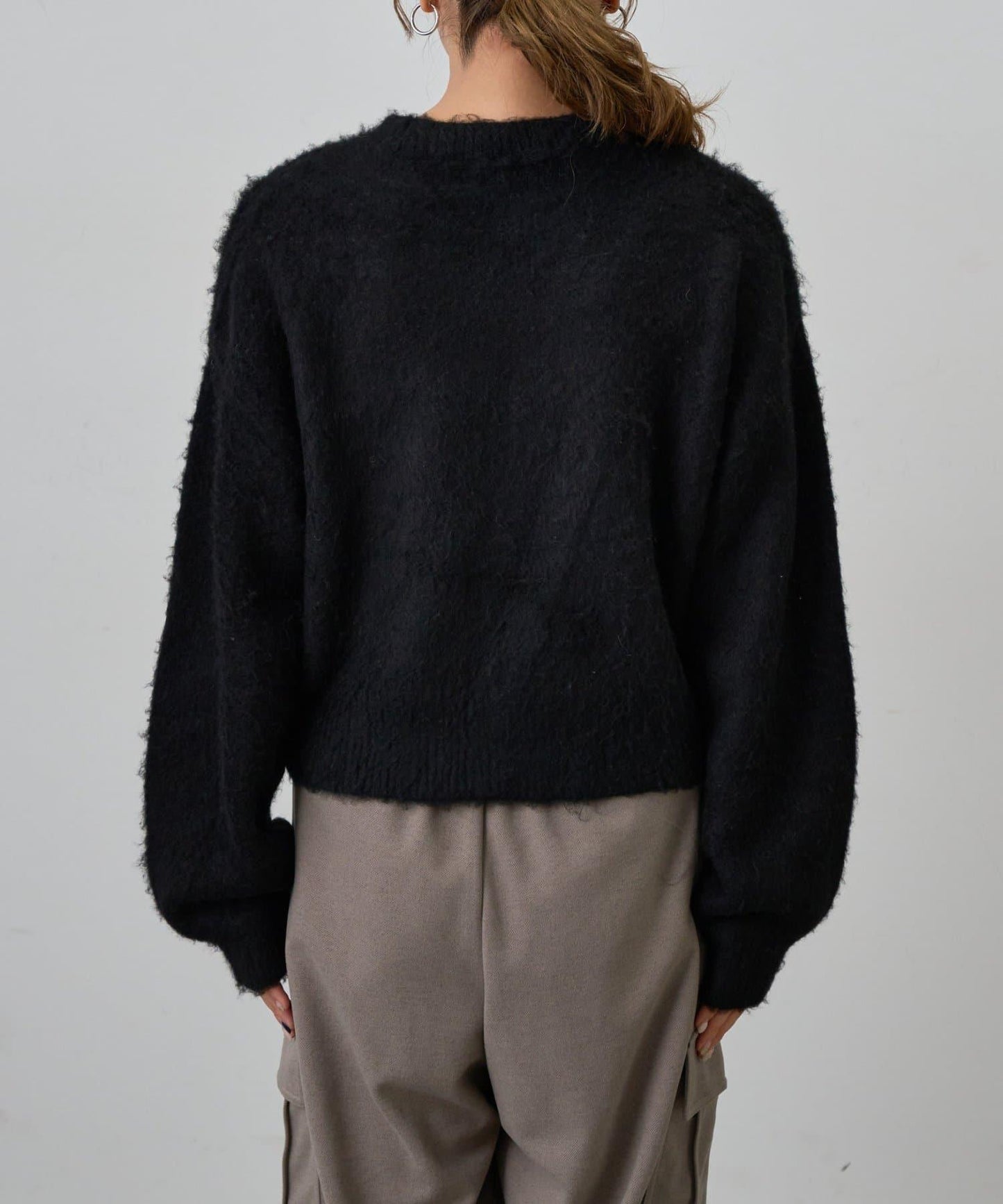 mira標誌提花針織套頭衫