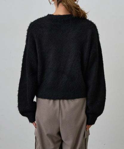 mira標誌提花針織套頭衫