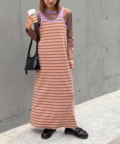 【CIAOPANIC TYPY】帶內搭美式背心連衣裙