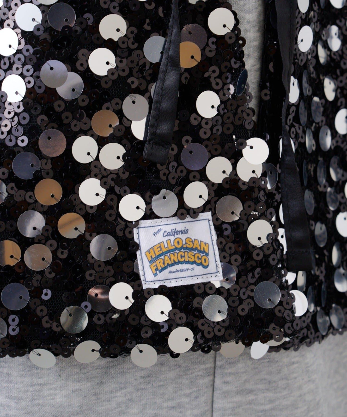 ★【HELLO.SANFRANCISCO/ハローサンフランシスコ】多功能亮片裹身半身裙