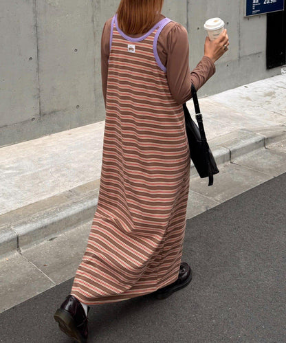 【CIAOPANIC TYPY】帶內搭美式背心連衣裙