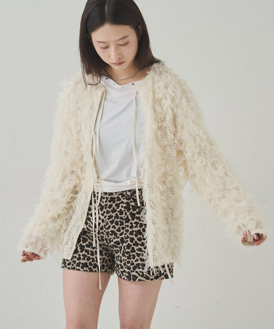 【WHO'S WHO gallery】網紗流蘇開衫