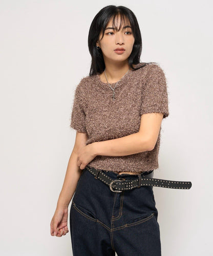 【WHO'S WHO gallery】長毛針織上衣