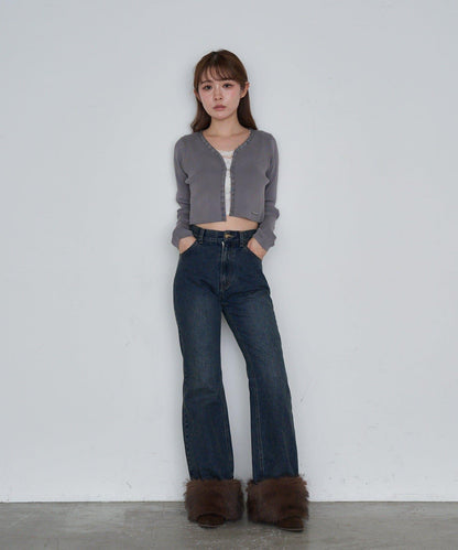 【Ray Cassin】簡約紐釦針織開衫