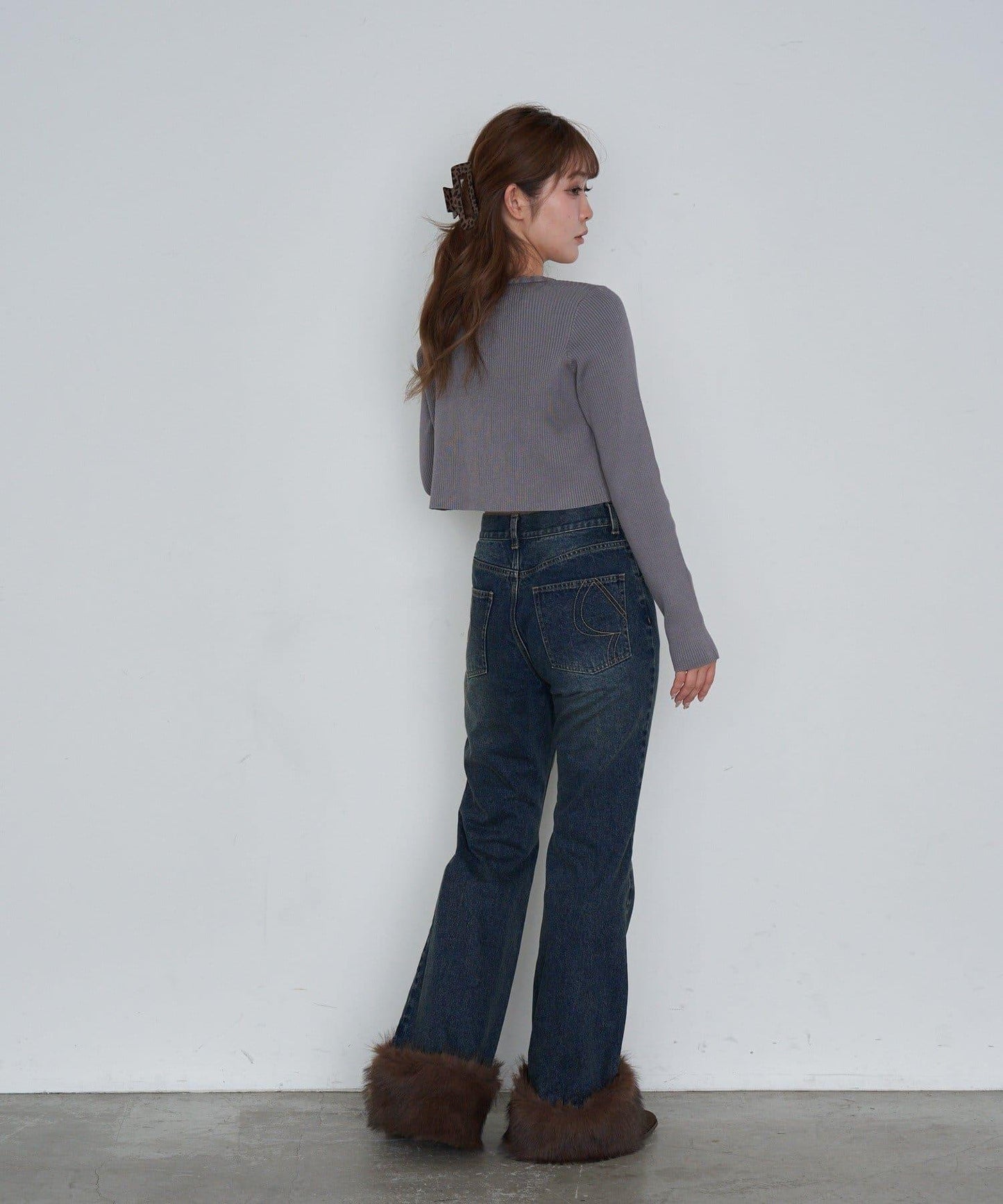 【Ray Cassin】簡約紐釦針織開衫