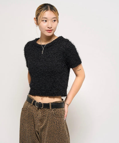 【WHO'S WHO gallery】長毛針織上衣