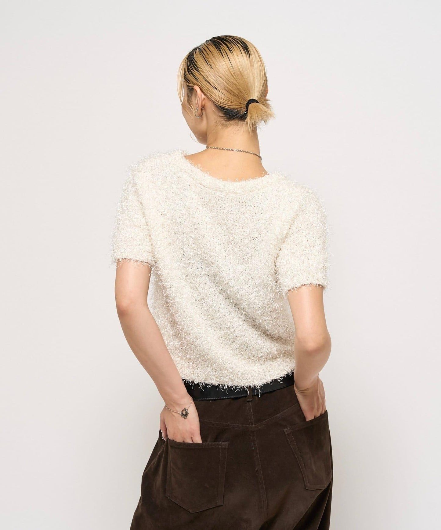 【WHO'S WHO gallery】長毛針織上衣