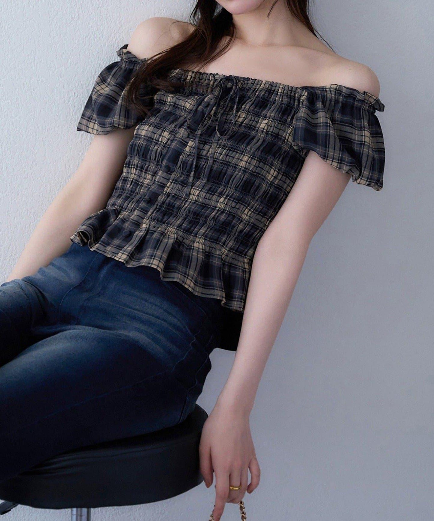 【one after another】褶皺襯衫