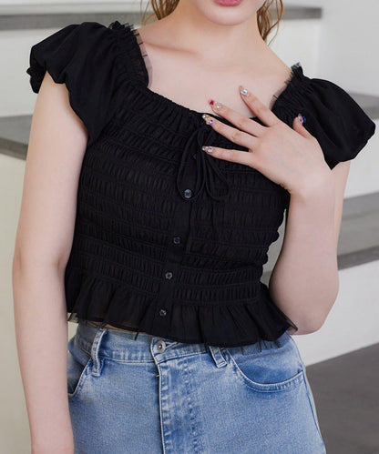 【one after another】褶皺襯衫