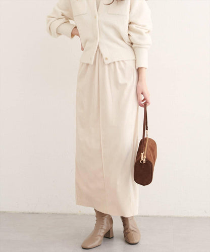 【natural couture】多穿法仿麂皮半身裙