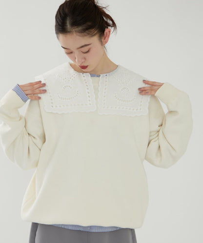 【NUNIFE】衛衣風格套頭衫