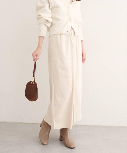 【natural couture】多穿法仿麂皮半身裙