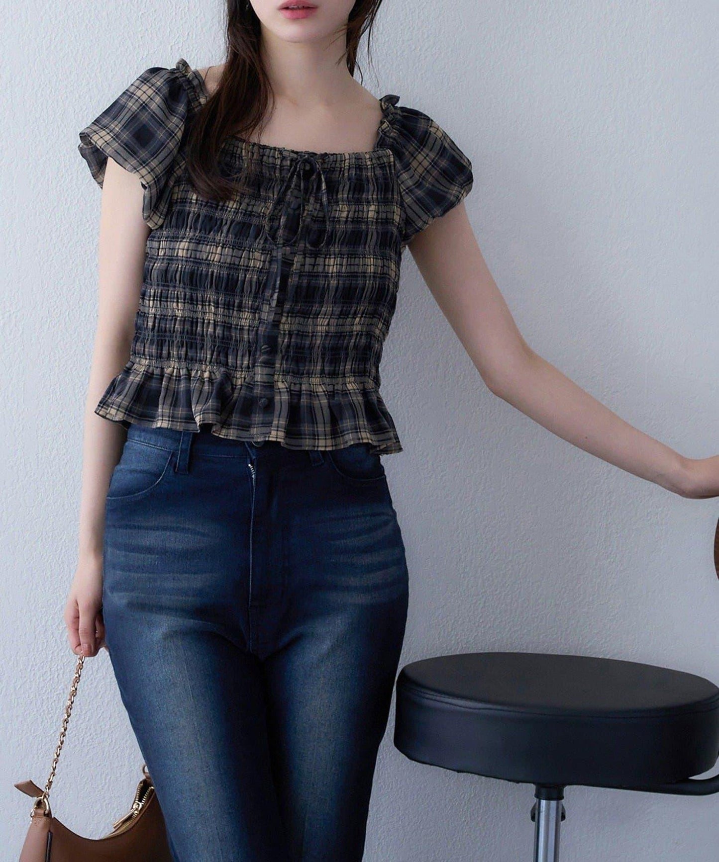 【one after another】褶皺襯衫