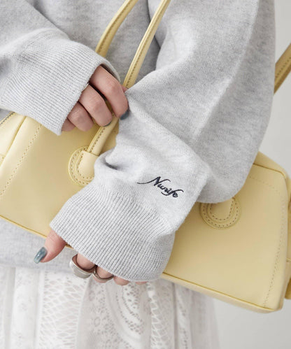 【NUNIFE】衛衣風格套頭衫