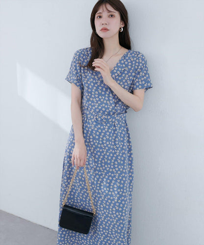 【natural couture】三角領連衣裙