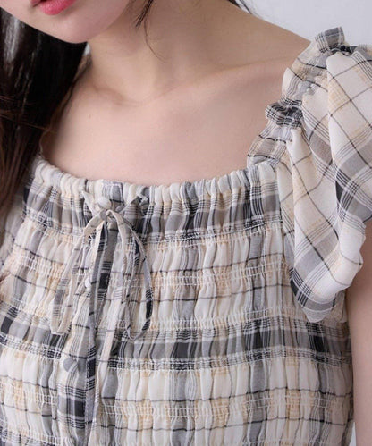 【one after another】褶皺襯衫