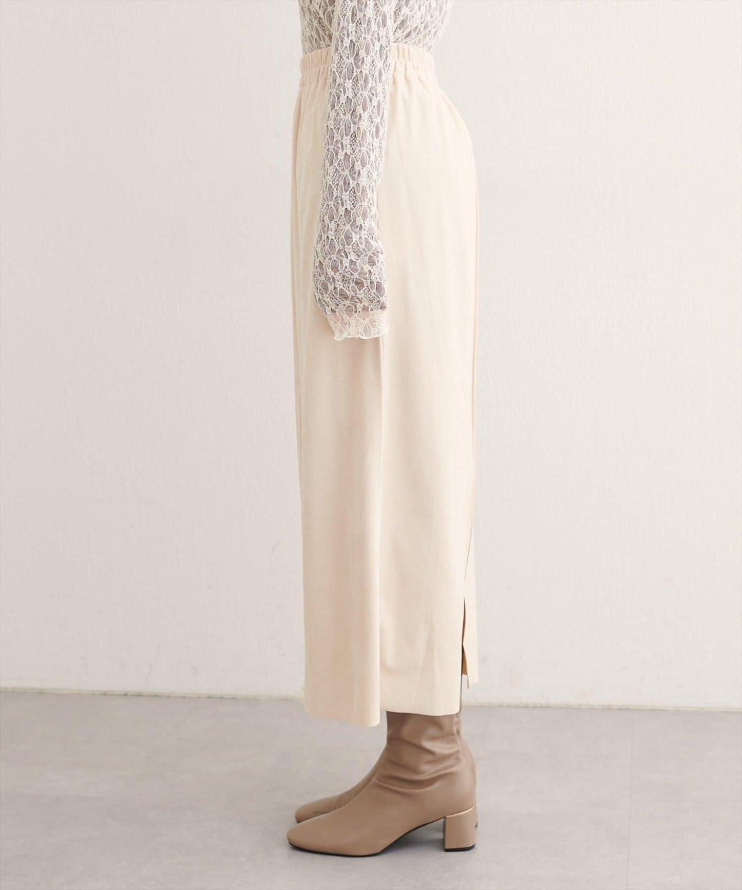 【natural couture】多穿法仿麂皮半身裙