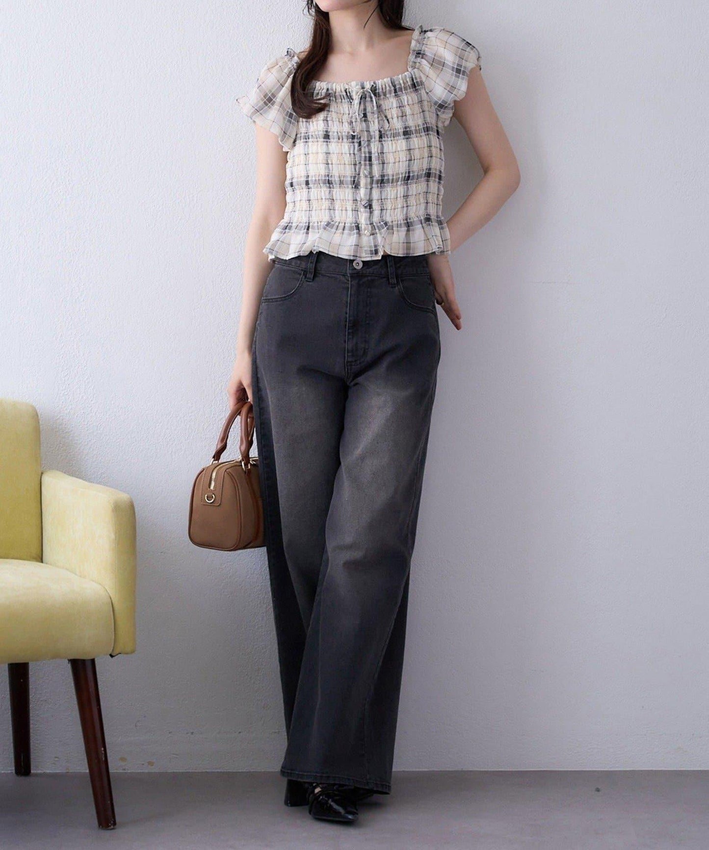 【one after another】褶皺襯衫