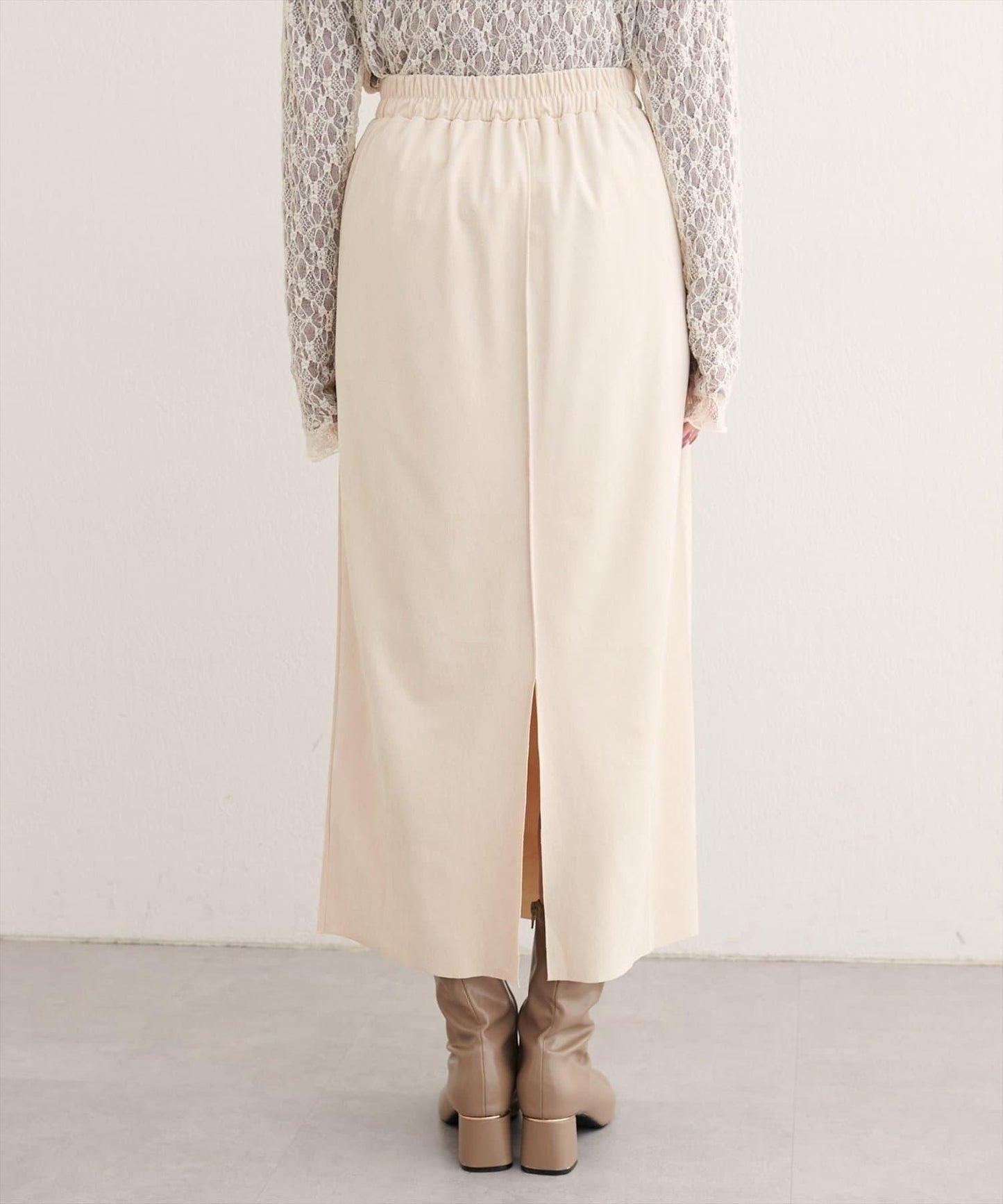 【natural couture】多穿法仿麂皮半身裙