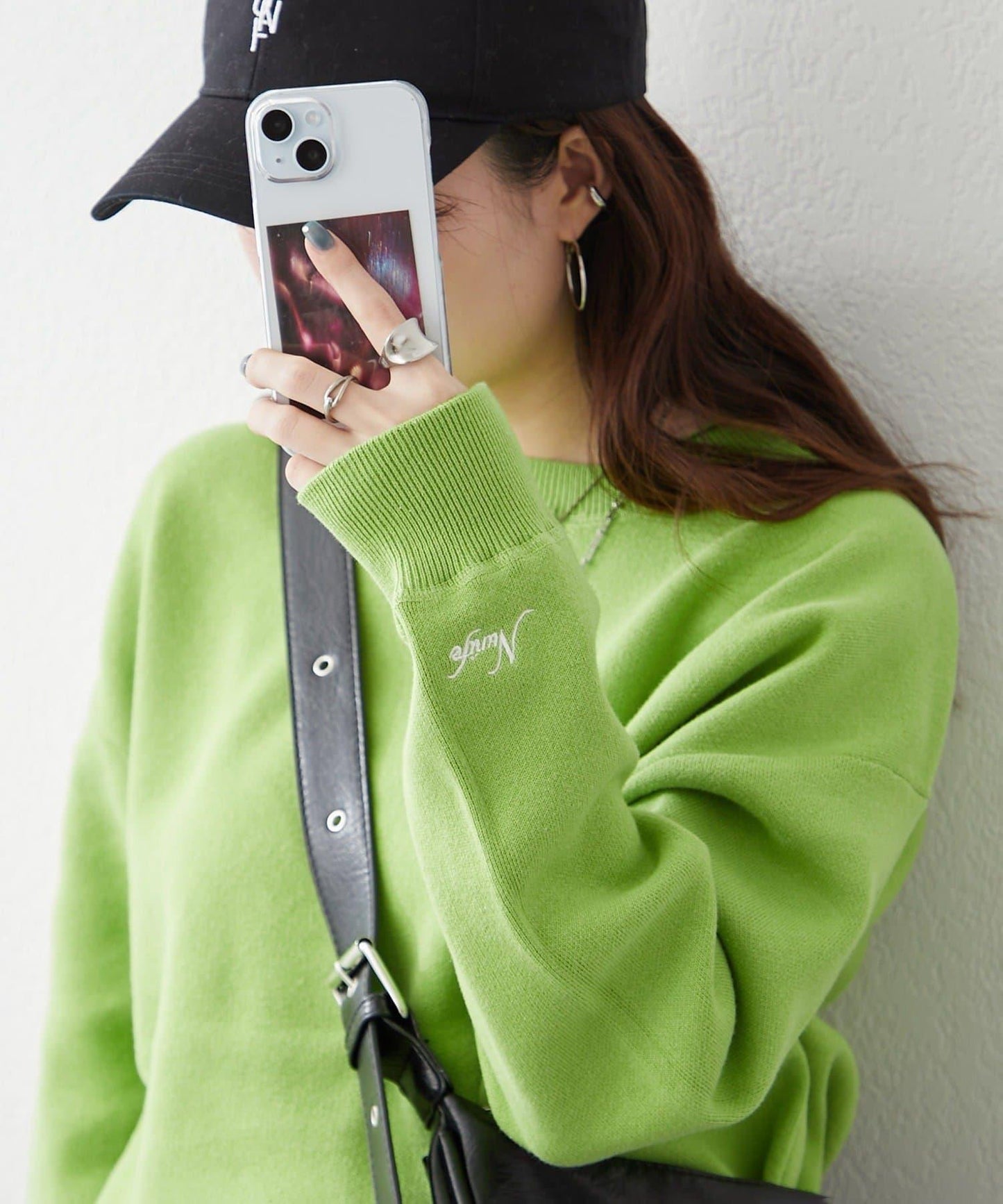 【NUNIFE】衛衣風格套頭衫