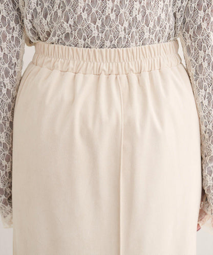 【natural couture】多穿法仿麂皮半身裙