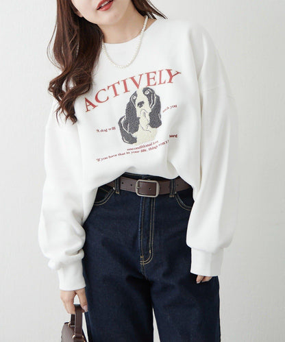 【RMAF】小狗相良刺繡衛衣