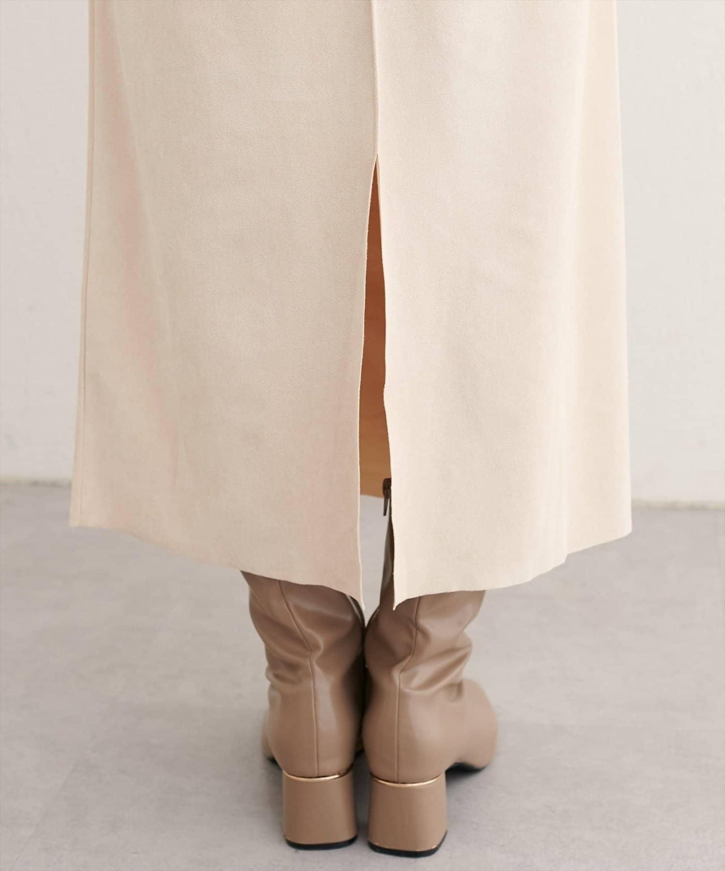 【natural couture】多穿法仿麂皮半身裙