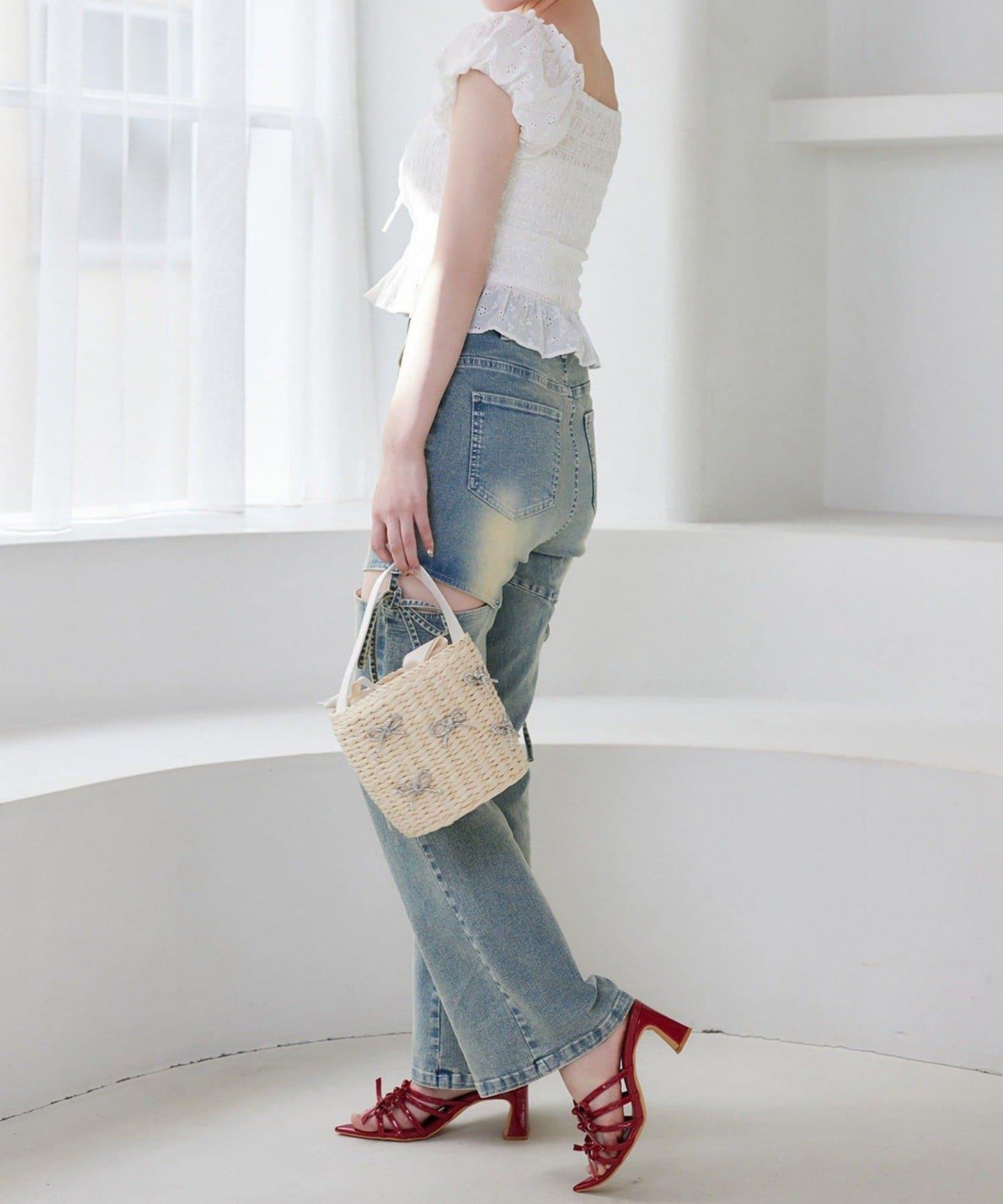 【one after another】褶皺襯衫