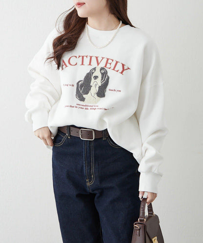 【RMAF】小狗相良刺繡衛衣