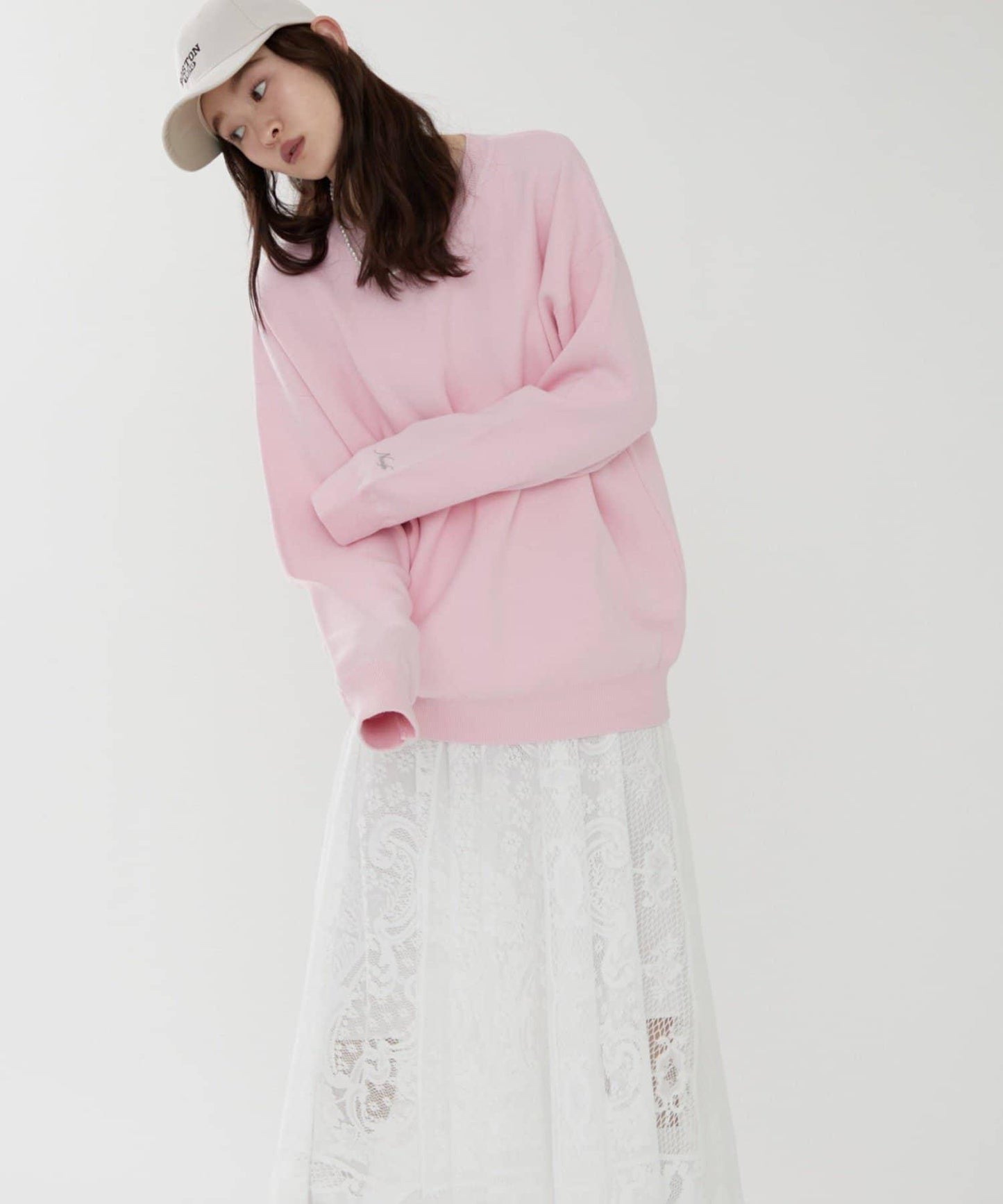 【NUNIFE】衛衣風格套頭衫