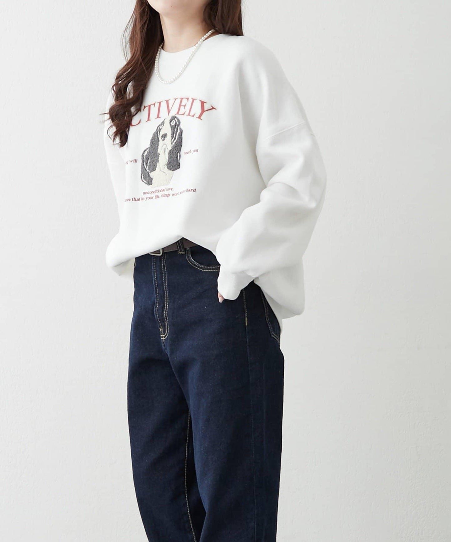 【RMAF】小狗相良刺繡衛衣