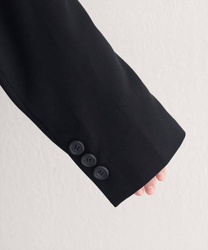 【natural couture】配腰帶長款西裝外套