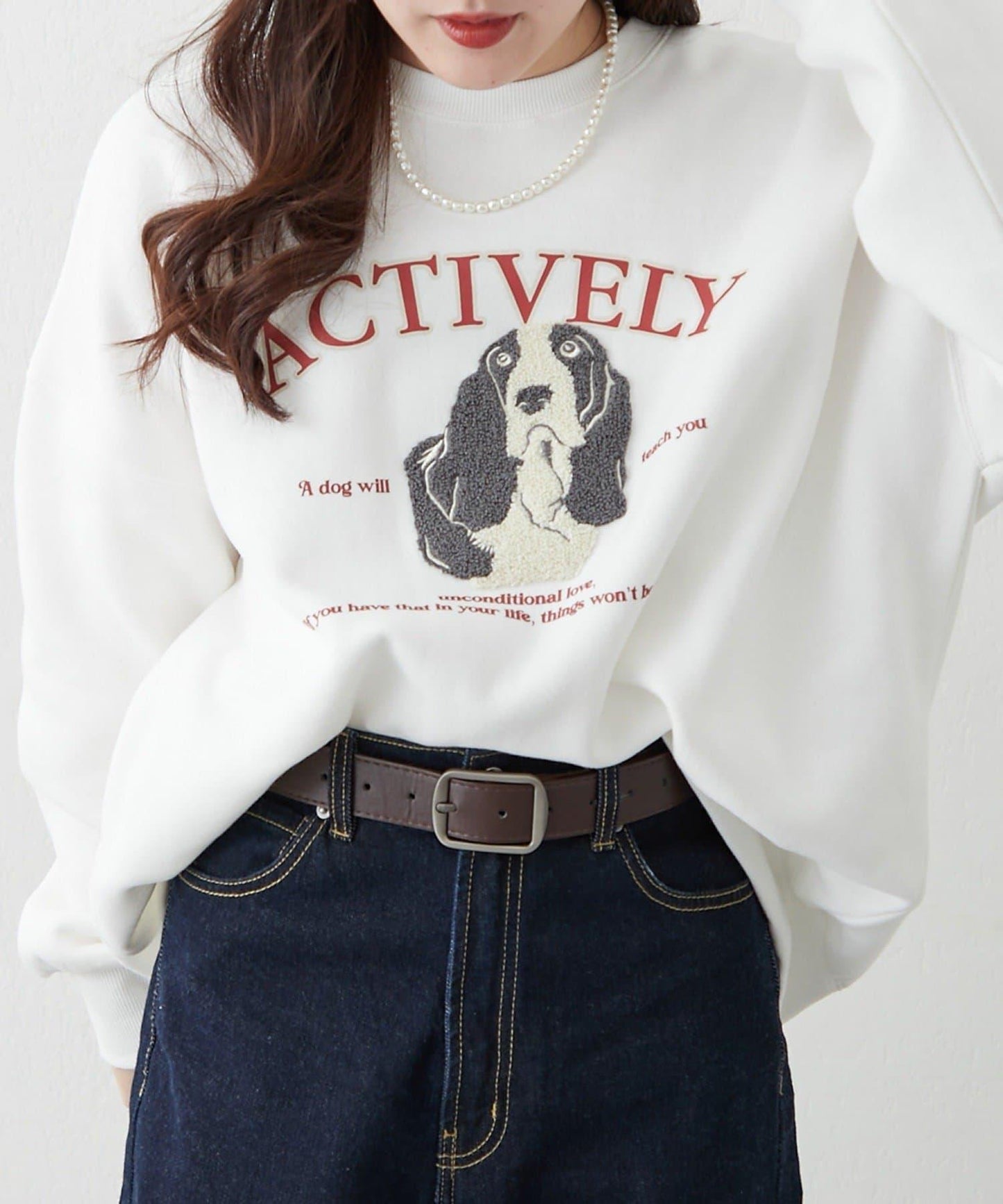 【RMAF】小狗相良刺繡衛衣