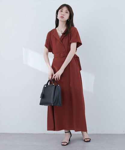 【natural couture】三角領連衣裙