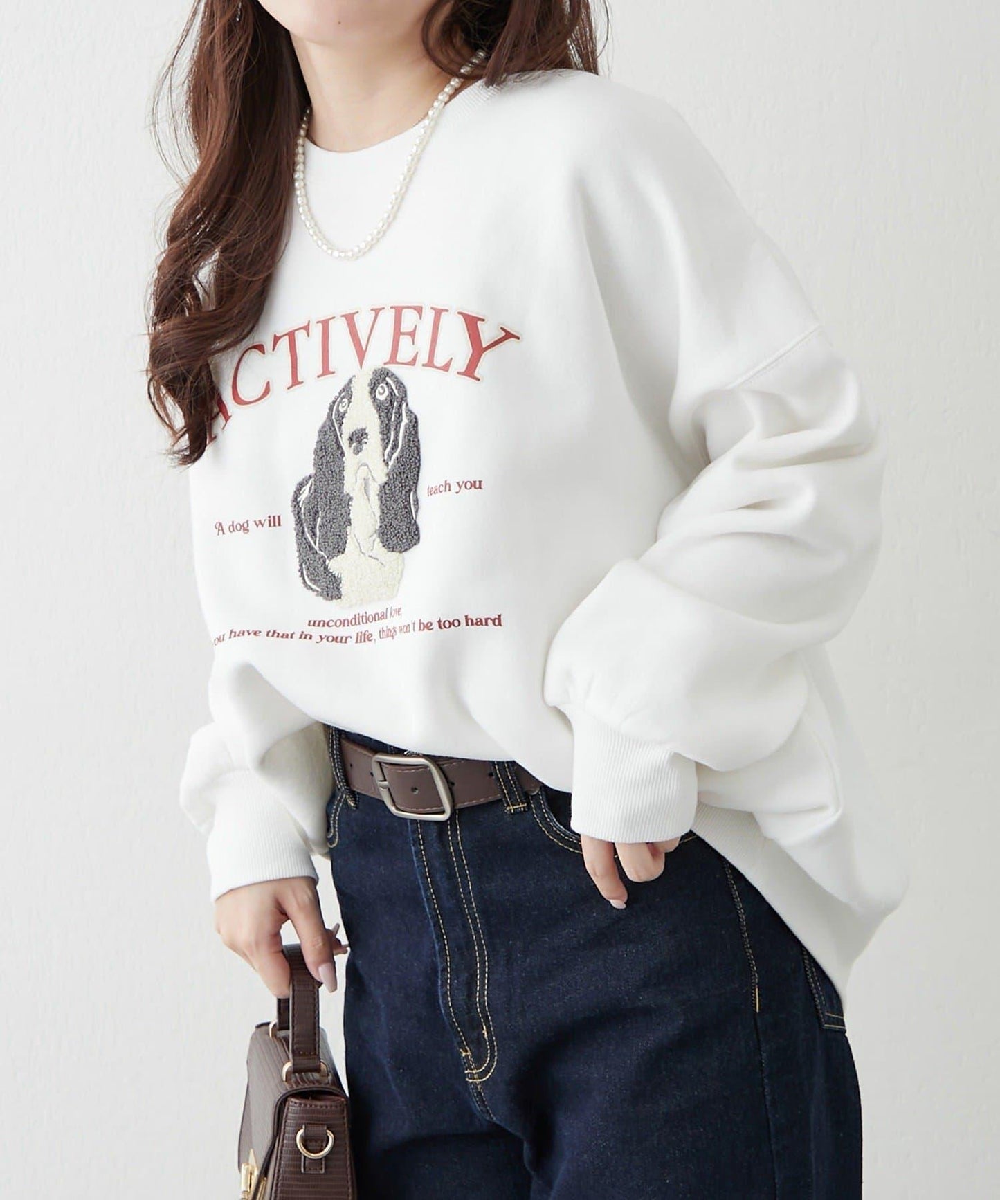 【RMAF】小狗相良刺繡衛衣