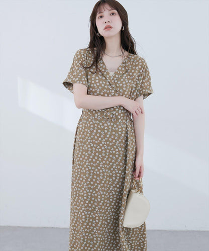 【natural couture】三角領連衣裙